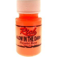 Şanal Karanlıkta Parlayan Boya Glow In The Dark 50ML 3006 Turuncu