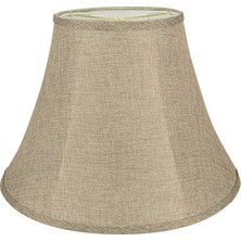 Şanal Aspen Creative 38001A Geçiş Zili Şekilli Katlanabilir Yapı Doğal, 45,72 cm Genişlik (9" x 18" x 13") Örümcek Lamba Gölge