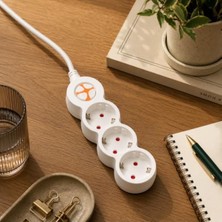 Şanal Tunçmatik Powerstrip 3 / Üçlü Anahtarlı Grup Priz 3mt