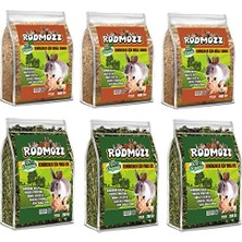 Şanal Rodmozz Orijinal Gerçek Yonca Kemirgen Otu 250 gr x 3 Adet + Doğal Altlık Saman 400 gr x 3 Adet