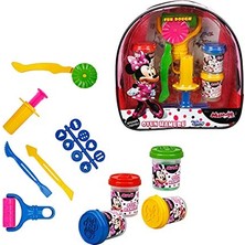 Şanal Crafy Oyun Hamur Set Minnie Sirt ÇNT.4X50GR.18PRÇ.(MMCH)