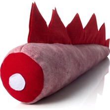 Pawdaz Matatabi Dıno Kedi Oyuncağı 40 x 12 cm Pembe Bol Sesli ve Kokulu Eğlenceli Tasarım