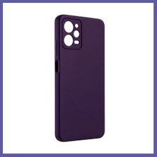 Nida Redmi Note 12 Pro 5g Nano Içi Kadife Silikon - Mor Nıda