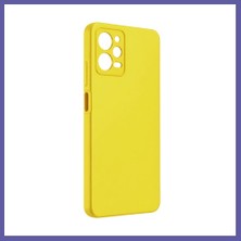 Nida Redmi Note 12 Pro 5g Nano Içi Kadife Silikon - Sarı Nıda