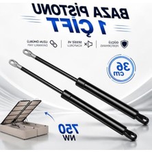 Şanal 750 Newton Gazlı Amartisör Pistonu, 36 cm Baza Kaldırma