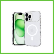 Bezos Joko iPhone 14 Pro Max Vev Full Airbag Magsafe Kapak - Şeffaf Dmc