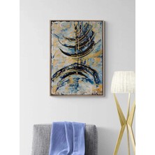 Simurg Sanatevi Kırık Zaman Yağlı Boya Tablosu - Tuval Üzerine El Yapımı - 50 x 70 cm