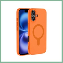 Bşk Virgo Joko iPhone 17 Z Silikon Magsafe Kapak - Turuncu BSK2026