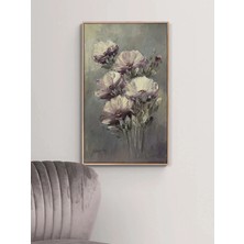 Simurg Sanatevi Solgun Zamanlar Yağlı Boya Tablosu - Tuval Üzerine El Yapımı - 50 x 85 cm