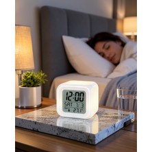 Homestead Küp Saat LED Işıklı Dijital Saat Kupsaat-3