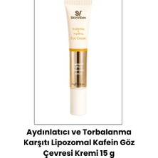 Aydınlatıcı ve Torbalanma Karşıtı Lipozomal Kafein Göz Çevresi Kremi 15 gr