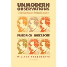 Step Kitap Unmodern Observations (Unzeitgemasse Betrachtungen)