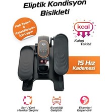 Şanal 7go 7GMG11 Eliptik Kondisyon & Rehabilitasyon Cihazı – 15 Kademe Hız, Uzaktan Kumandalı, LCD Ekranlı
