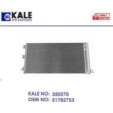 Klima Radyatörü Fiat Panda 2 1,1 1,2 1,4 2003+ 590X318X16 Mm. 51782753 350570 Kale