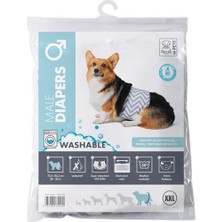 Şanal Erkek Köpekler Için Yıkanabilir Külot (Xxl)