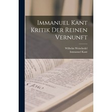 Step Kitap Immanuel Kant Kritik Der Reinen Vernunft