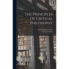 Step Kitap The Principles Of Critical Philosophy