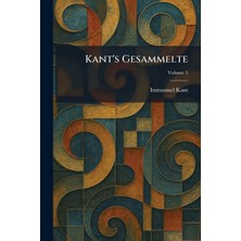 Step Kitap Kant's Gesammelte