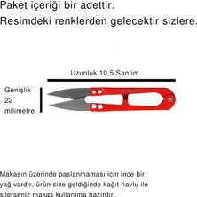 Universal Profesyonel Terzi ve Ev Tipi Iplik Temizleme Hobi Çıt Çıt Makası Keskin Metal Dikiş ve Nakış Makası