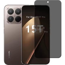 Universal Xiaomi Mi 15T - Mi 15T Pro ile Uyumlu Hayalet Tam Kapatan (Anti Statik) Ekran Koruyucu Kırılmaz Cam
