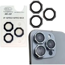 Universal Apple - iPhone 14 Pro/max KL20 Köşeli Kamera Lens Koruma Camı - Siyah (Siyah, iPhone 14 Pro/max)