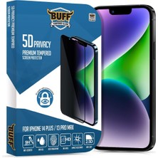 Universal iPhone 14 Plus/13 Pro Max 5d Privacy Ekran Koruyucu