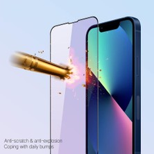 Universal iPhone 16 Pro Max Uyumlu Ekranı Tam Kaplayan Full Cam Ekran Koruyucu Kırılmaz Cam Tam Kapatan Screen Protector