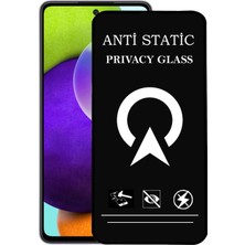 Universal Samsung Galaxy A52 ile Uyumlu Tam Kaplayan Anti Statik Görünmez Safir Ekran Koruyucu Hayalet Cam