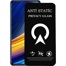 Universal Xiaomi Poco X3 Pro ile Uyumlu Tam Kaplayan Anti Statik Görünmez Safir Ekran Koruyucu Hayalet Cam