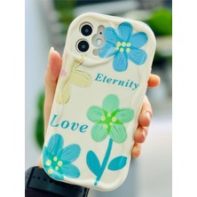 Universal Iphone 12 ve 12 Pro Birebir ile Uyumlu Eternity Baskı Desenli Esnek Silikon Kılıf