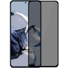 Universal Xiaomi Mi 12T Privacy 5d Gizlilik Filtreli Cam Ekran Koruyucu Siyah [mi 12T ile Uyumlu Ekran Koruyucu]