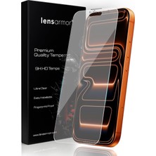 Universal iPhone 17 Pro ile Uyumlu Ekran Koruyucu Kırılmaz Cam 9h Temperli Ekran Camı Şeffaf Passifik