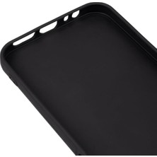 Universal Sony Xperia Xz1 ile Uyumlu Kılıfı Silikon Pastel Renkli Mat Esnek Ince Kapak Prem Siyah
