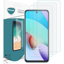Universal Xiaomi Redmi 10 Screen Protector Nano Glass Cam Ekran Koruyucu (3'lü Paket) [redmi 10 ile Uyumlu Ekran Koruyucu]