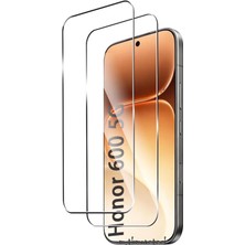 Universal Honor 600 ile Uyumlu Ekran Koruyucu Kırılmaz Cam 9h Temperli Ekran Camı Şeffaf Passifik