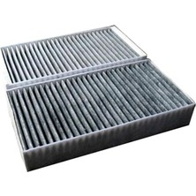Universal Polen Filtre Takımı Karbonlu, Oem 164 830 02 18, Mercedes W164 X164 W251 ile Uyumlu
