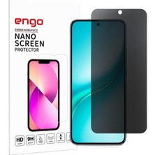 Universal Honor Turbo Ile Uyumlu Hayalet Ekran Koruyucu Mtn-Nx1 Anti-Spy Gizlilik Koruması 9h Kırılmaz Nano Cam