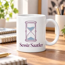 Ulu Pazarlama Sessiz Saatler Tasarımlı Porselen Kupa - Model 563