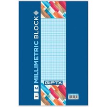 Universal A4 Milimetrik Defter Mavi