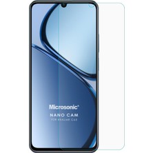 Universal Realme C63 Nano Glass Cam Ekran Koruyucu [realme C63 ile Uyumlu Ekran Koruyucu - Şeffaf]