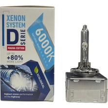 Universal Ampul D1S 6000K +%50 Fazla Işık Xenon Pht PH4512