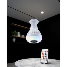 Vavis Kablosuz Bluetooth Hoparlör LED Lamba Uuczlambahoparlör3-1