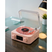 Vavis Retro Bluetooth Hoparlör Kristal Ses Uuczzzgramafonspeaker-37