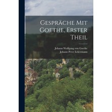 Step Kitap Gespräche Mit Goethe, Erster Theil