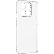 Prolysus Honor X7D Kılıf Kamera Korumalı Şeffaf Yumuşak Silikon Kılıf