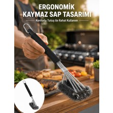 Vavis Paslanmaz Çelik Telli Mangal Temizlik Fırçası Yeni Nesil