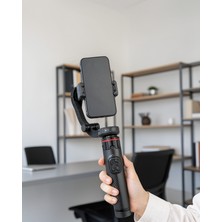 Vavis Aı Gimbal Selfie Stick Yüz Takipli Katlanabilir Tripod UCZZPDC22GİMBEL-4