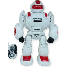 Valor Sensörlü ve Uzaktan Kumandalı Interaktif Robot 35 cm - Kırmızı - 1 Adet