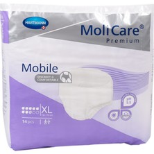 Molicare Prem. Mobile 8 Damla XL Külot Bez 14 Adet Mor