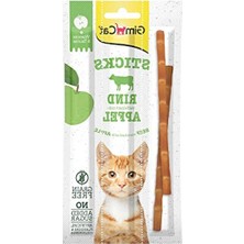 Mythriva Gimcat Sticks Duo Sığır ve Elmalı Kedi Ödülü 15 gr